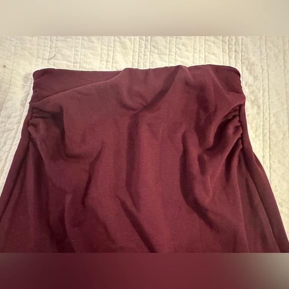 OGL  NWT Meduim Deep Maroon  Maxi Skirt - Picture 2 of 8